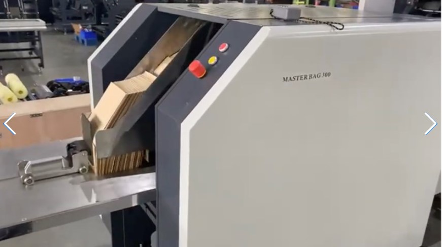 Paper bag machine